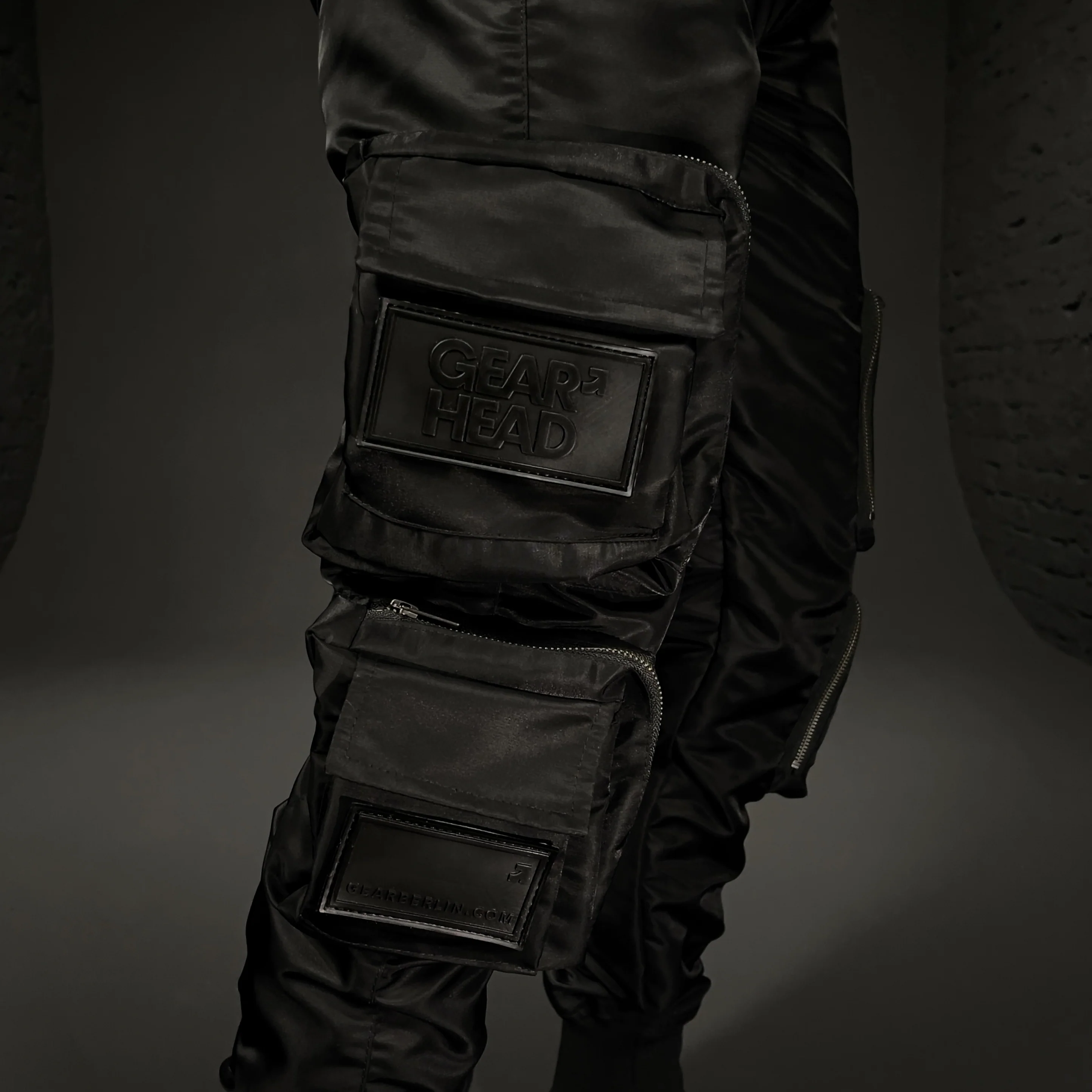 CARGO PANT NYLON BLK - Image 6