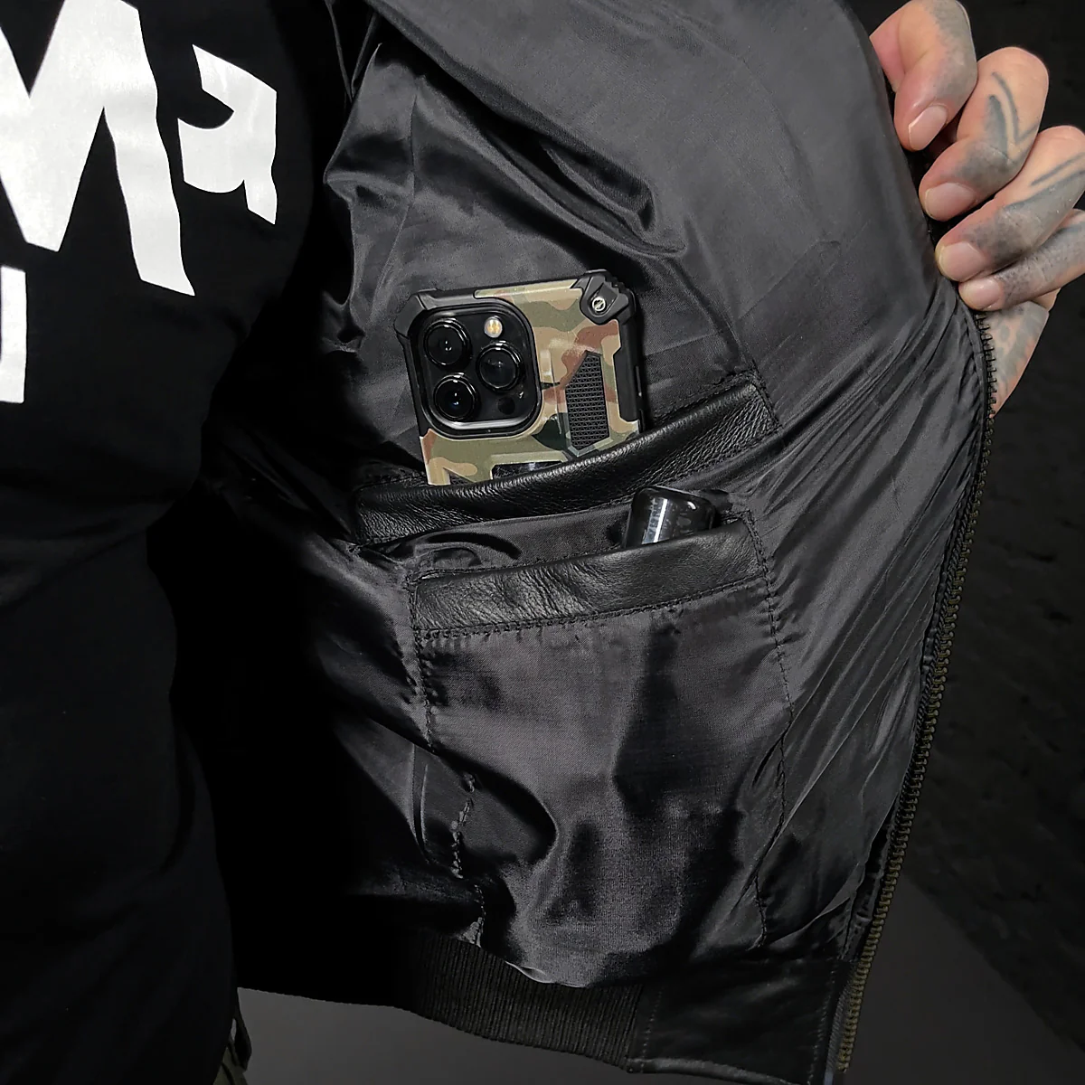 FLIGHT JACKET BELMONTE LEATHER - Image 4