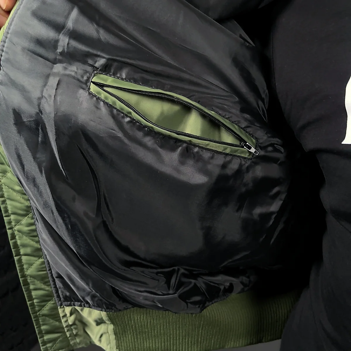 FLIGHT JACKET HACKNEY GREEN - Image 3