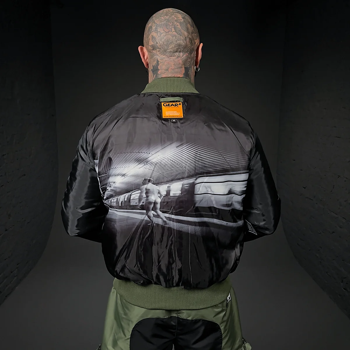 FLIGHT JACKET HACKNEY GREEN - Image 7