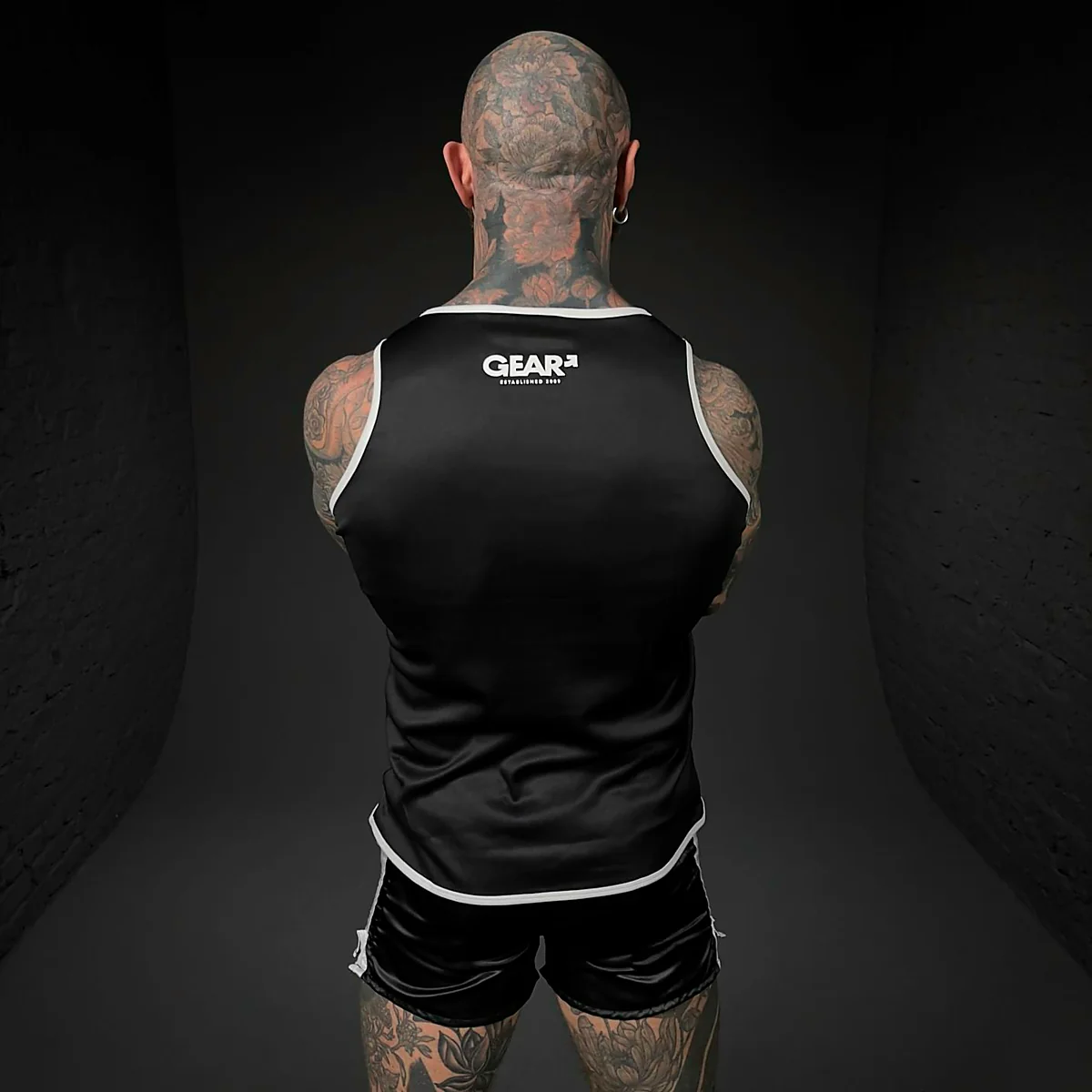 GEAR RUSH TANK BLK/RED - Image 4