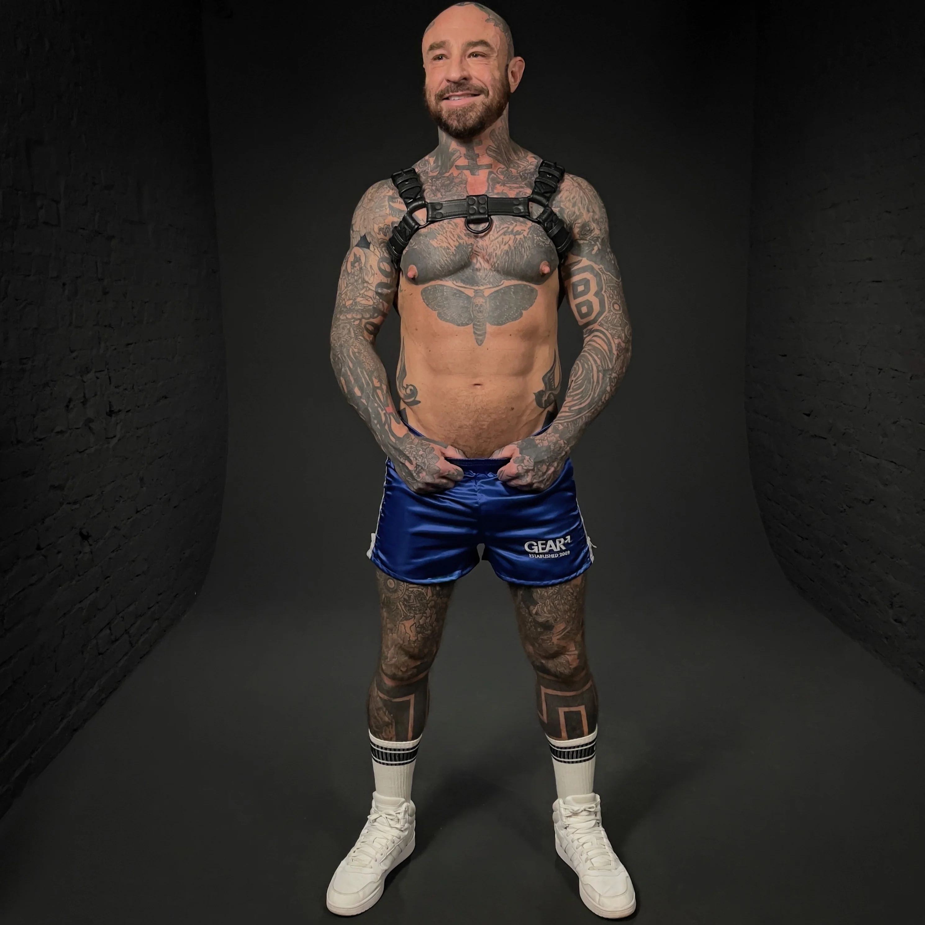 KINKSTER SHORT NYLON BLUE/WHT - Image 3