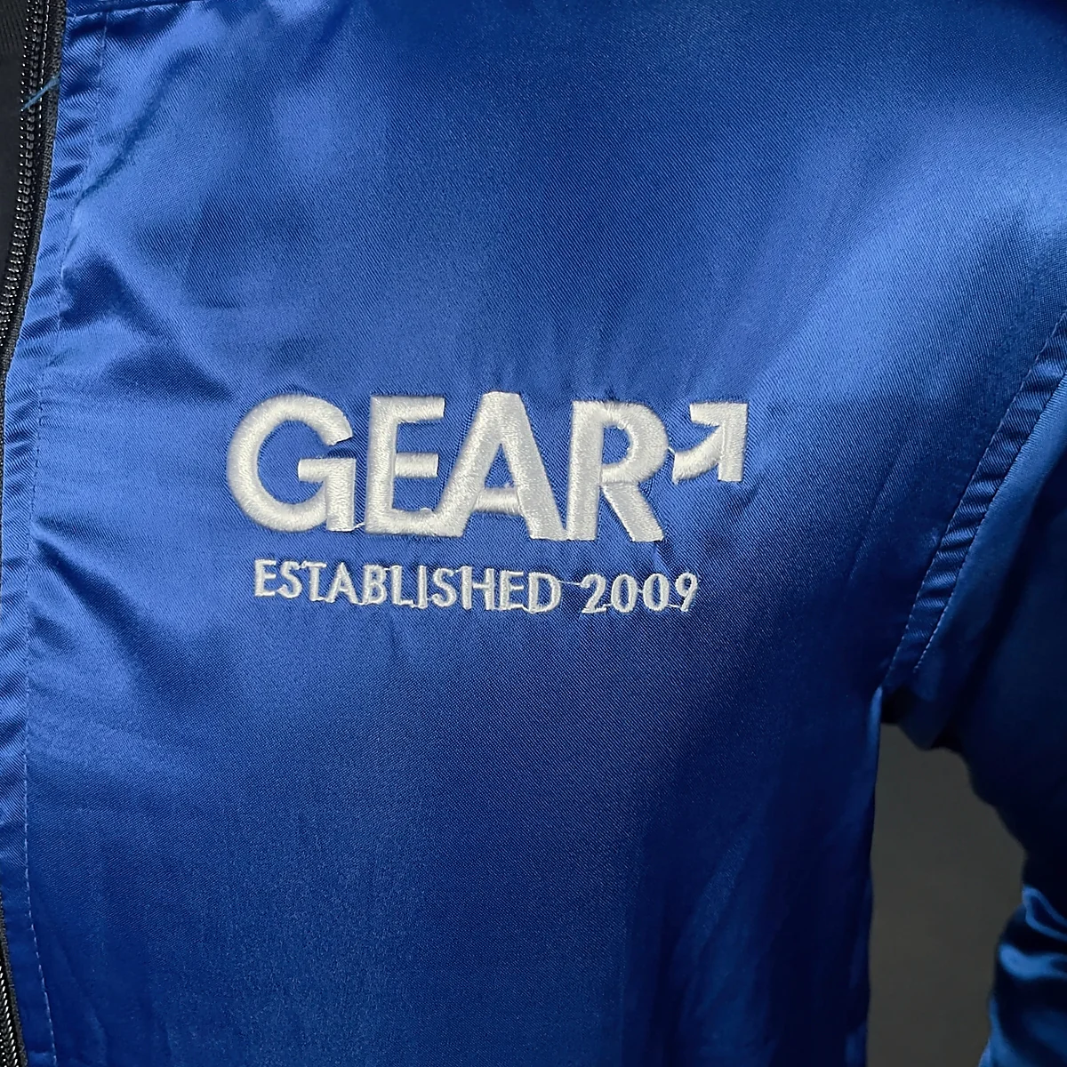 NYLON KINKSTER TRACK JACKET BLUE/WHT - Image 4